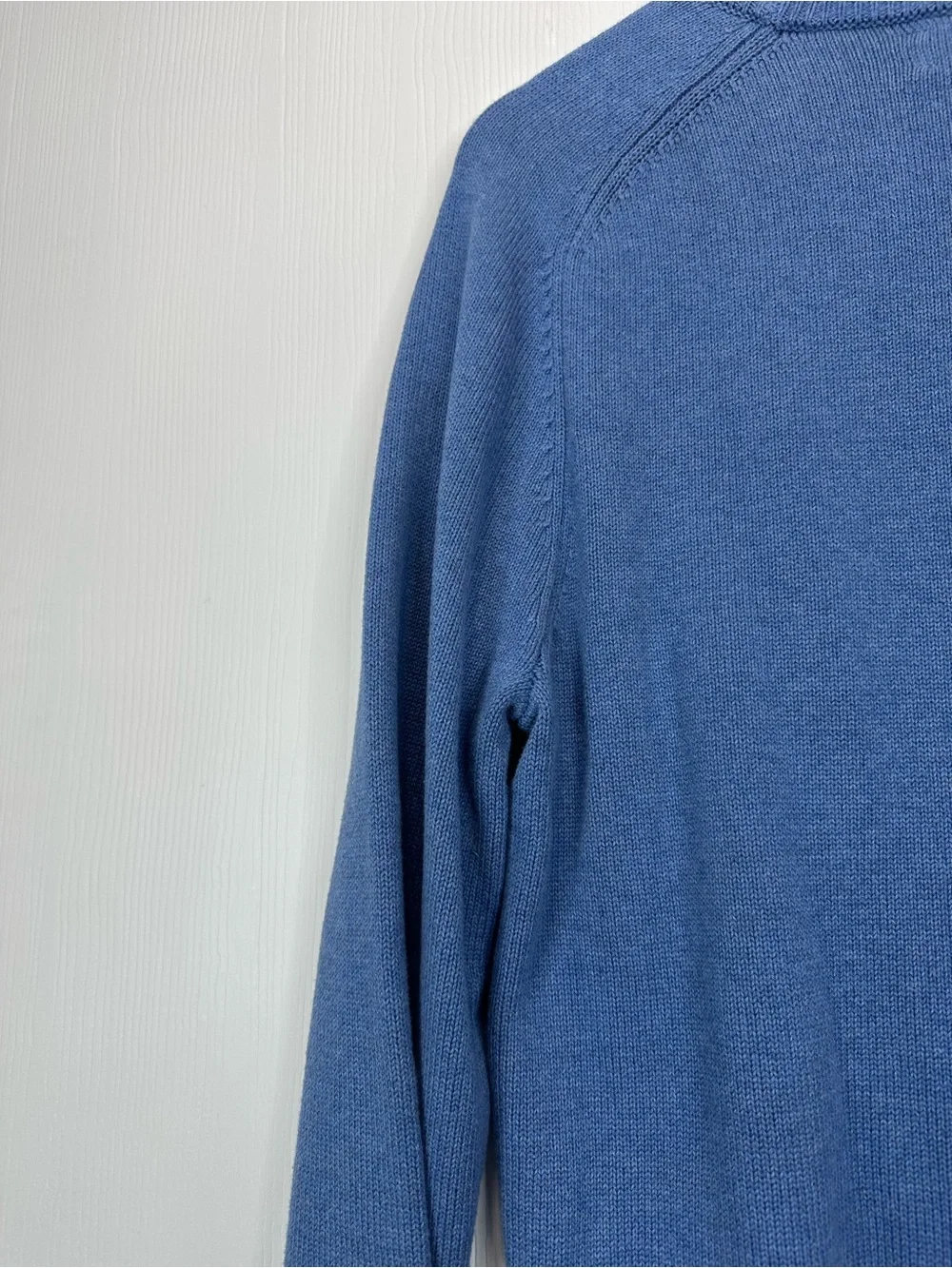 J. Crew Men's JLSA Crewneck Sweater in Slate Blue
